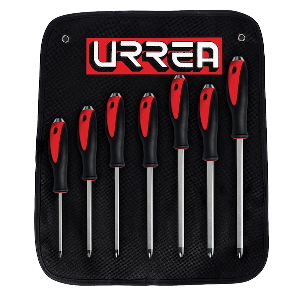 Urrea Striking Bimaterial Screwdriver Set of 6 Pc (Phillips type). 9100GB - main